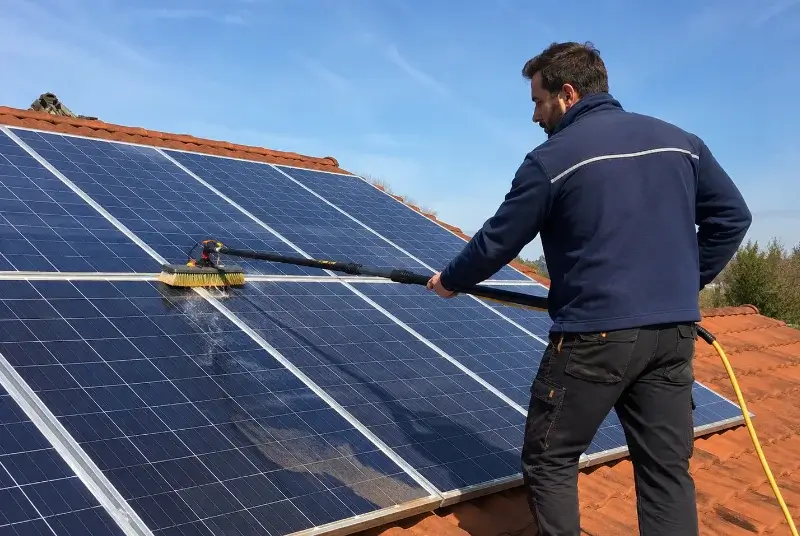Nettoyage et entretien de panneaux solaires à Villette-de-Vienne